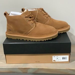 NIB!  Men’s UGG Neumel Tan Suede Boots Size 9